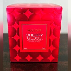 Voluspa Cherry Gloss candle brand new in box